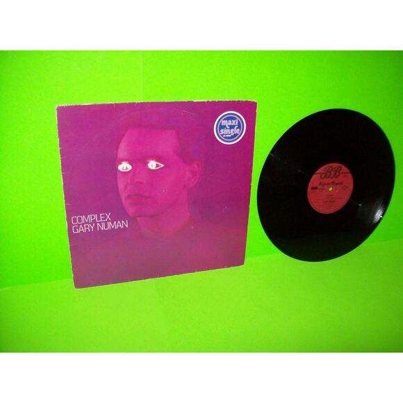 Gary Numan Complex Vinyl 12" EP Record Synth-Pop New Wave Electronic 1979 German - Picture 1 of 5